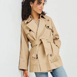 Rails NWT short Trench coat small Lucien Jacket